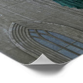 Leif Erikson, Hallgrimskirkja, Reykjavik, Island Poster (Ecke)