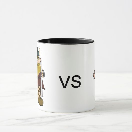 Leif Erikson Vs Christopher Columbus Tasse (Zentrum)