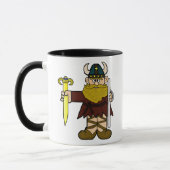 Leif Erikson Vs Christopher Columbus Tasse (Links)