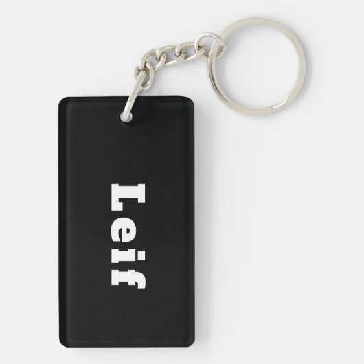 Leif Schlüsselanhänger (Rückseite)