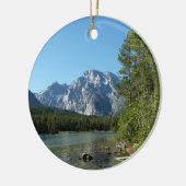 Leigh Lake at Grand Teton Nationalpark Keramik Ornament (Links)