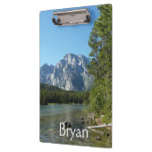 Leigh Lake at Grand Teton Nationalpark Klemmbrett (Links)