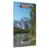 Leigh Lake at Grand Teton Nationalpark Klemmbrett (Rechts)