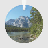 Leigh Lake at Grand Teton Nationalpark Ornament (Rückseite)