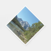 Leigh Lake at Grand Teton Nationalpark Serviette (Ecke)