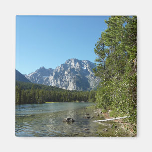 Leigh Lake im Grand-Teton-Nationalpark Magnet