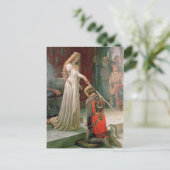 Leighton Accolade Knighting Art Pre Raphaelite Postkarte (Stehend Vorderseite)