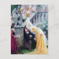leighton die kiss mittelalterliche Frau küsst Mann