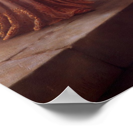 Leighton "The Accolade" Poster (Ecke)