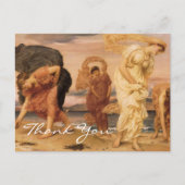 Leightons griechische Mädchen Postkarte (Vorderseite)