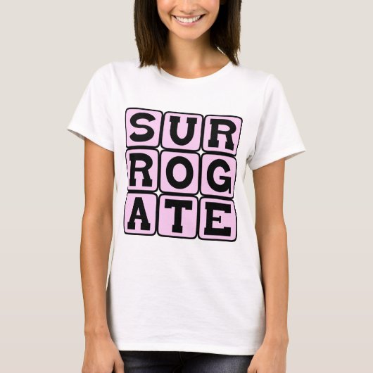 Leiharbeit, Unterstudium oder Stand-In T-Shirt (Vorderseite)