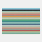 Leihpapier für Streifen Geschenkpapier Set (Vorderseite 3)