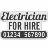 Leihwagen Aufkleber (Vorderseite)