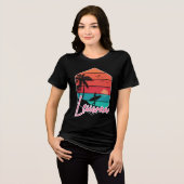 LEIIWAA – Island Girl  Tri-Blend Shirt (Vorderseite voll)