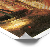 Leila, 1892 Sir Frank Dicksee Poster (Ecke)