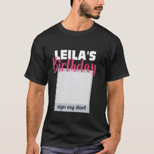 LEILA ITu2019S MEIN GEBURTSTAG MEIN SHIRT Adorable