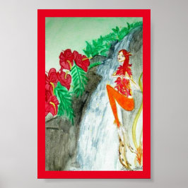 Leila, kleiner Archivdruck Poster