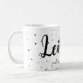 Leilani Name Bedeutung Minimal Moderne Tasse Cup G (Links)