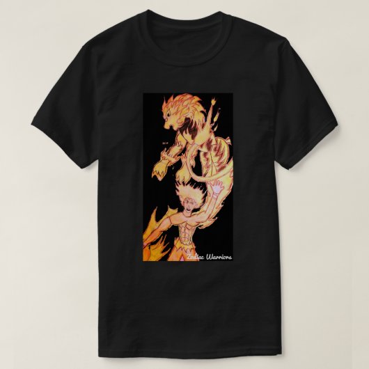 Leine Animorph Flamme T-Shirt (Design vorne)