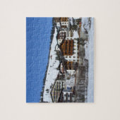 Leine in Österreich im Winter Puzzle (Vertikal)