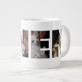 Leinen2 Jumbo-Tasse (Vorderseite Rechts)