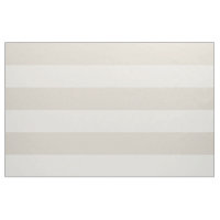 Leinen Beige und Elfenbeinbreite Streifen großen U