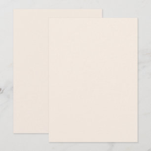 Leinen Einfarbig Flache Einladungen Ankündigungen 