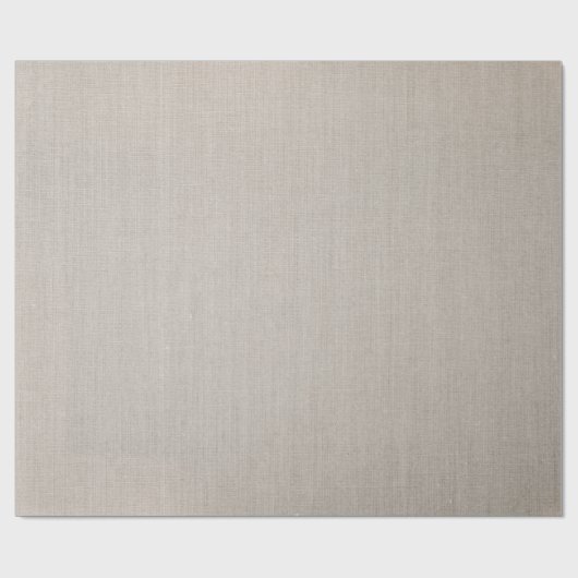 Leinen Geschenkpapier (Flach)