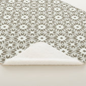 Leinen-Gitter Sherpadecke (3/4)