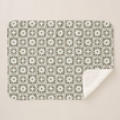 Leinen-Gitter Sherpadecke (Vorderseite (Horizontal))