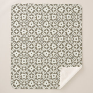 Leinen-Gitter Sherpadecke