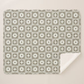 Leinen-Gitter Sherpadecke (Vorderseite (Horizontal))