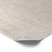 Leinen Poster (Ecke)