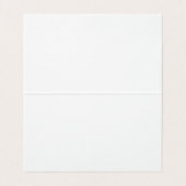 Leinen Schlicht Weiß Einfach Beruflich Minimalisti Visitenkarten (Innenseite Aufgefaltet)