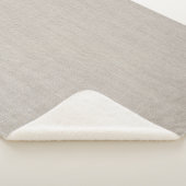 Leinen Sherpadecke (3/4)