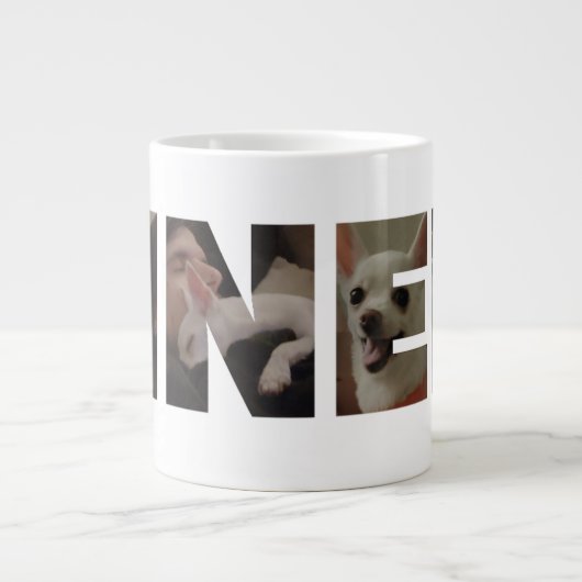 Leinen-Spezialtasse Jumbo-Tasse (Vorderseite)