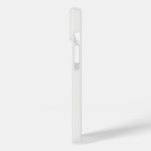 Leinen weiß, cremefarben Case-Mate iPhone hülle (Rückseite / Links)