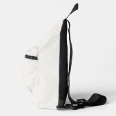 Leinen weiß, cremefarben crossbody bag (Rechts)