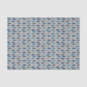 Leinenfische Seidenpapier (Vorderseite)