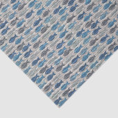 Leinenfische Seidenpapier (Ausschnitt)