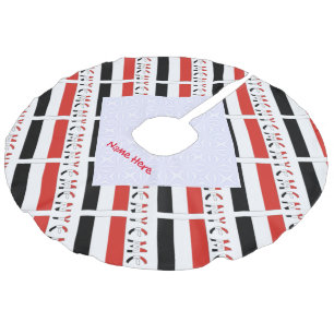  LEINENIMITAT WEIHNACHTSBAUMDECKE