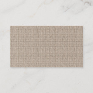 Leinenleinwand-Visitenkarten Visitenkarte