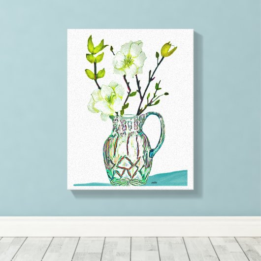 Leinenprint Leinwanddruck (Insitu (Holzboden))