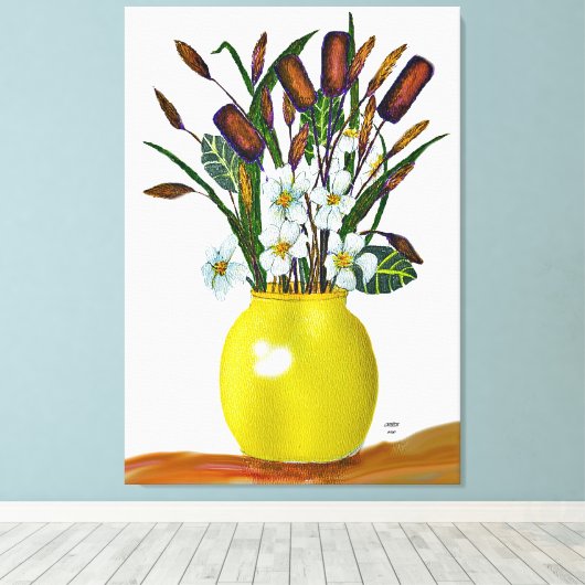 Leinenprint Leinwanddruck (Insitu (Holzboden))