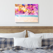 Leinenprint mit Strand Leinwanddruck (Insitu (Schlafzimmer))