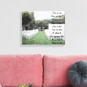 Leinenschrift laufen leinwanddruck (Insitu (Wohnzimmer))