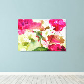 Leinenschrift Leinwanddruck (Insitu (Holzboden))