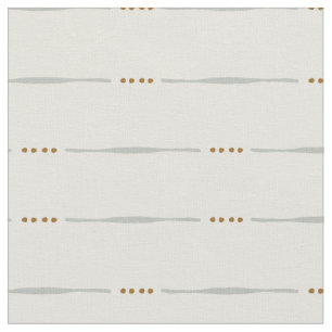 Leinenstreifen Boho-Textur Cottagecore modern geo  Stoff