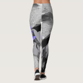 Leinenwasserlilie Leggings (Rückseite)