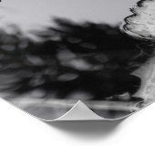 Leinenwasserlilie Poster (Ecke)